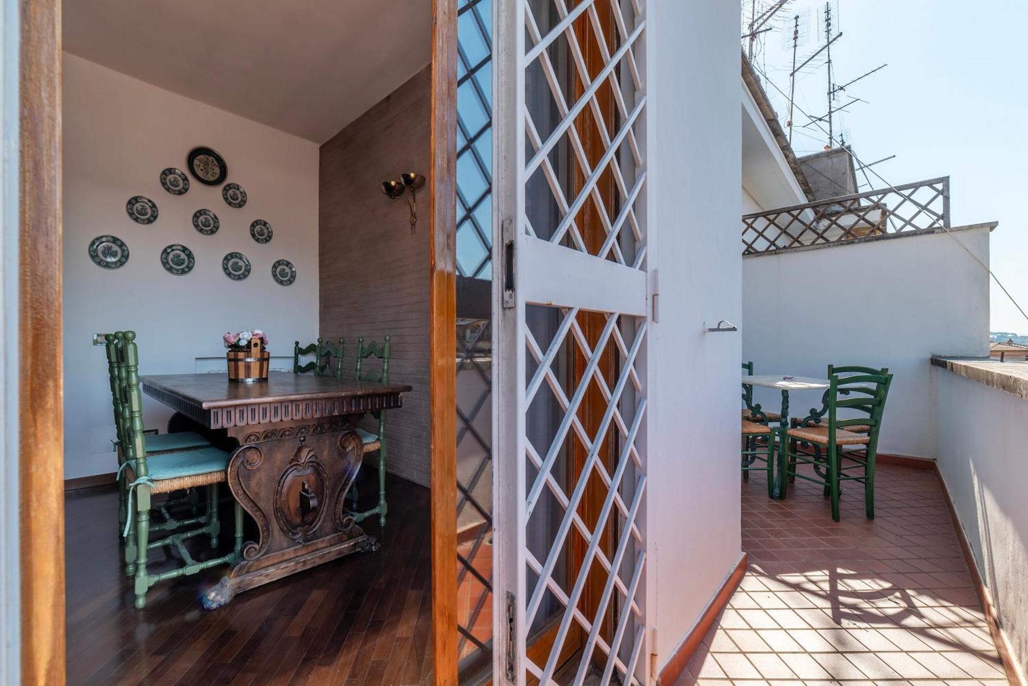 Flaminio Apartment Panoramic View With Terrace Roma Eksteriør bilde
